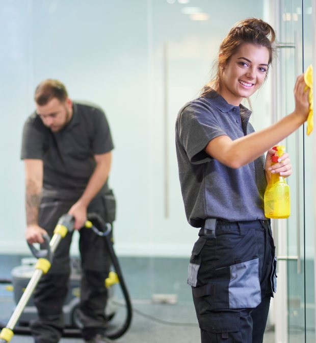 Commercial cleaning services rolux cleaning gender balance team